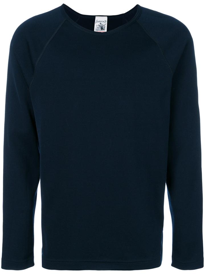 S.n.s. Herning Symbol Crew Neck Sweater - Blue