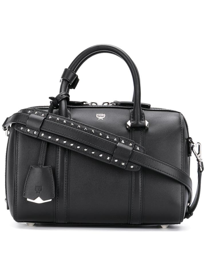 Mcm Essential Boston Tote Bag - Black
