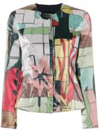 Giorgio Armani Printed Shirt Jacket - Multicolour