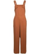 Astraet Wide Leg Jumpsuit - Brown