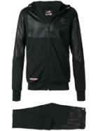Plein Sport Hooded Jacket - Black