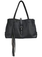 Henry Beguelin Tassel Tote Bag - Black