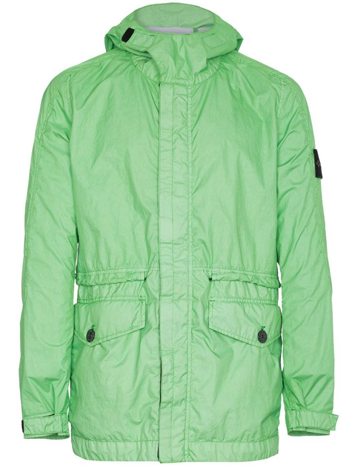 Stone Island Green Hooded Jacket