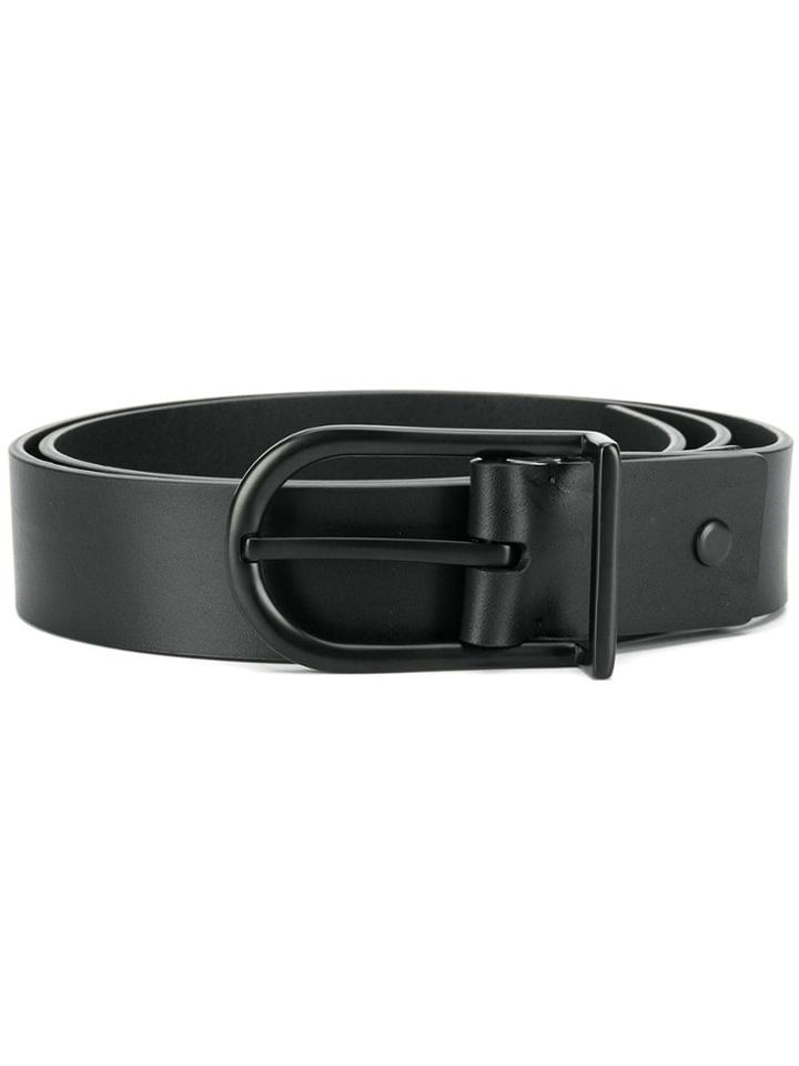 Troubadour Matte Buckled Belt - Black