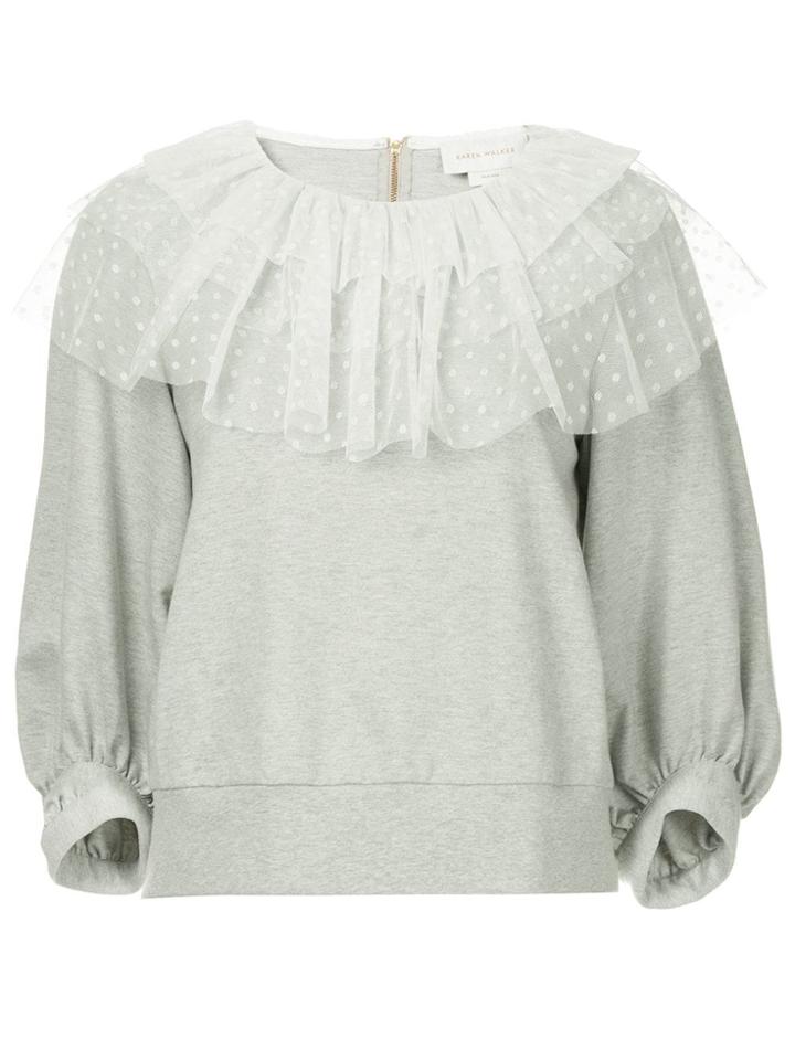 Karen Walker En Passant Sweatshirt - Grey