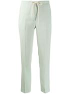 Courrèges Cropped Trousers - Green