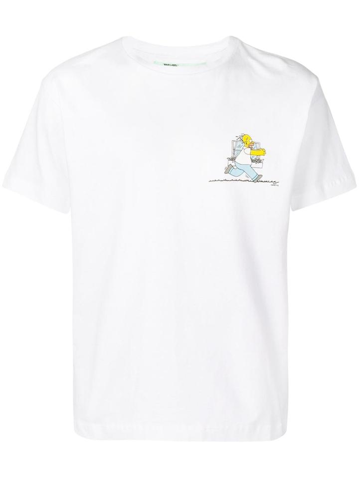 Off-white The Simpsons Printed T-shirt