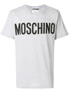 Moschino Logo T-shirt - Grey