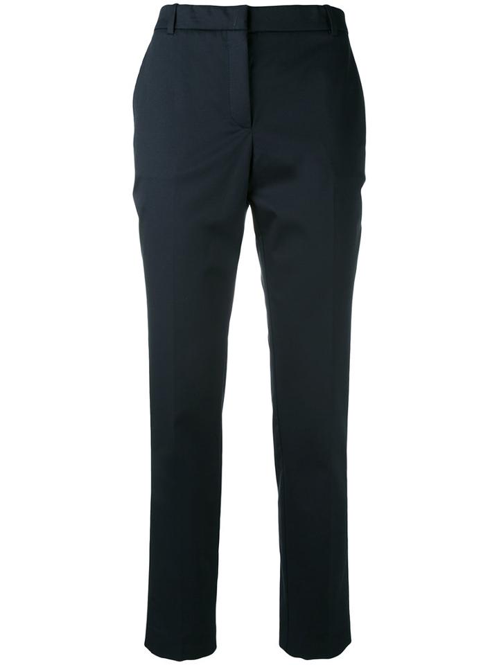 Kiltie - Cropped Trousers - Women - Cotton/spandex/elastane - 46, Blue, Cotton/spandex/elastane