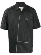 A-cold-wall* Contrast Piped Trim Shirt - Black