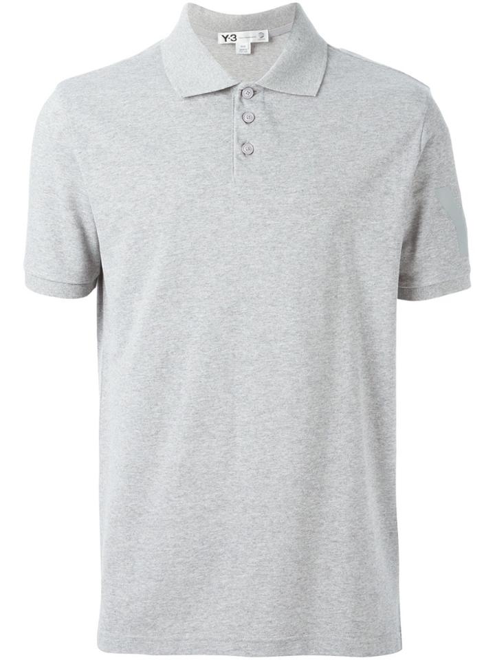 Y-3 Classic Polo Shirt - Grey