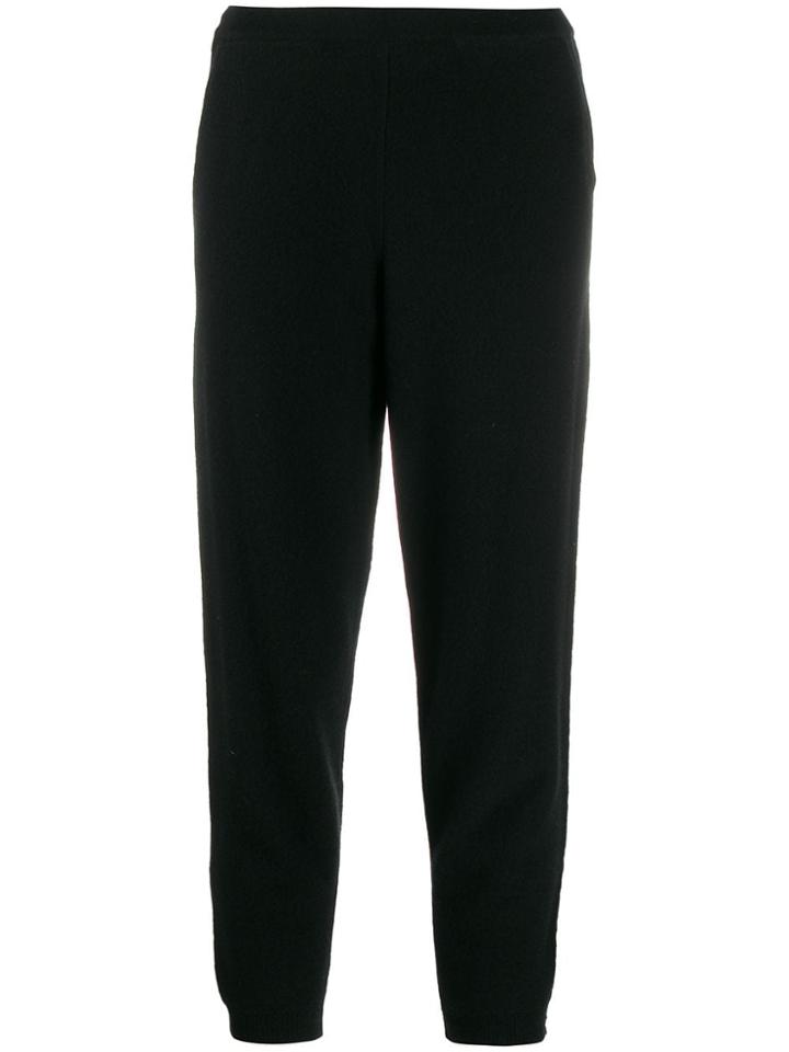 Oyuna Knitted Travel Trousers - Black