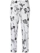 Andrea Marques Floral Cropped Trousers - Unavailable