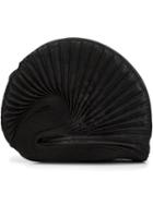 Issey Miyake Seashell Pleated Clutch