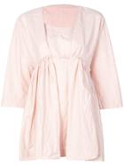 Daniela Gregis Peach Layered Top - Neutrals