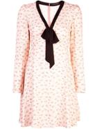 Jill Stuart Floral Print Short Dress - Pink