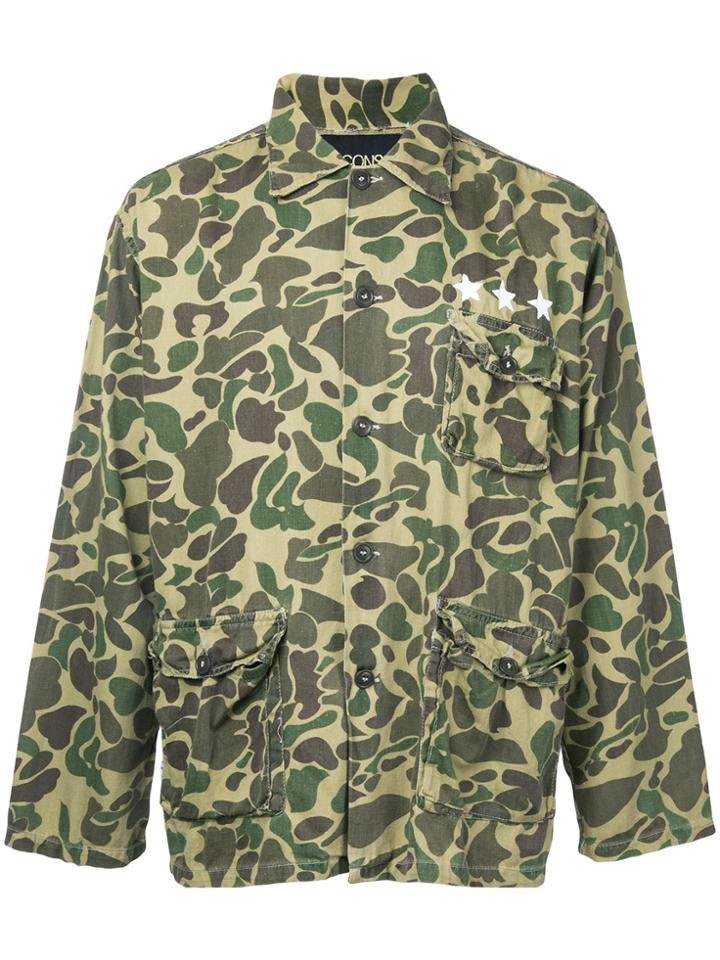 Icons Camouflage Print Shirt - Multicolour