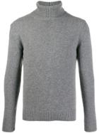 Dell'oglio Turtle Neck Sweater - Grey