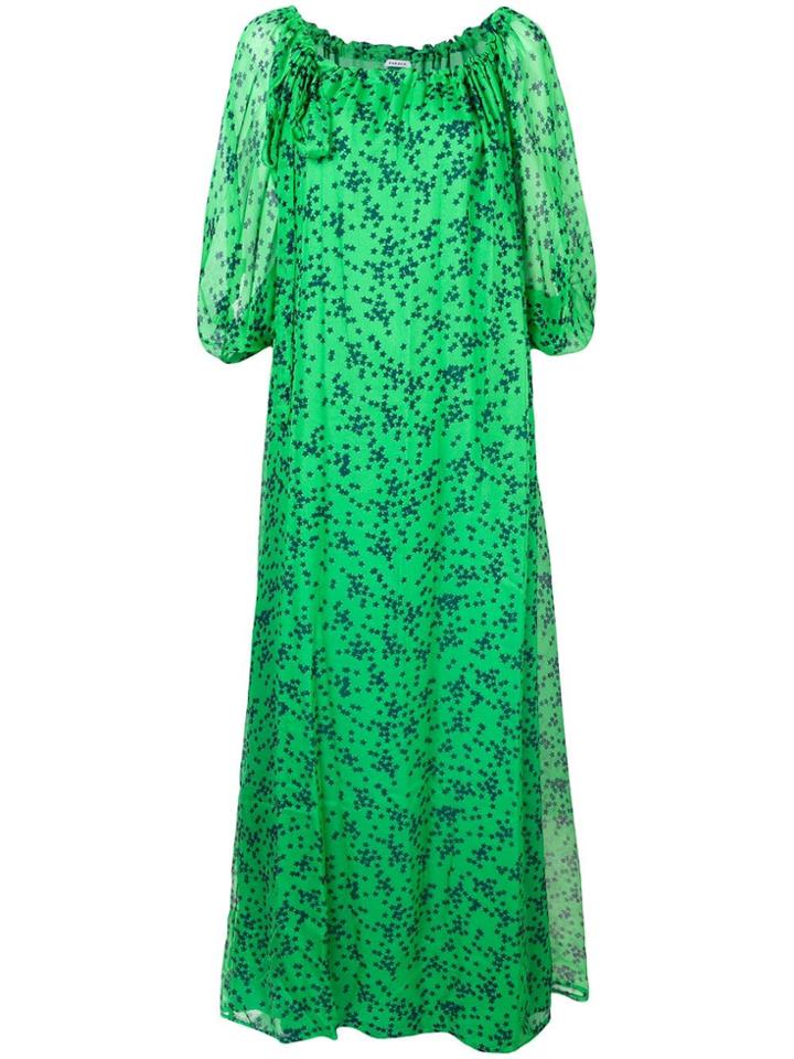 P.a.r.o.s.h. Starlight Maxi Dress - Green