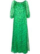 P.a.r.o.s.h. Starlight Maxi Dress - Green