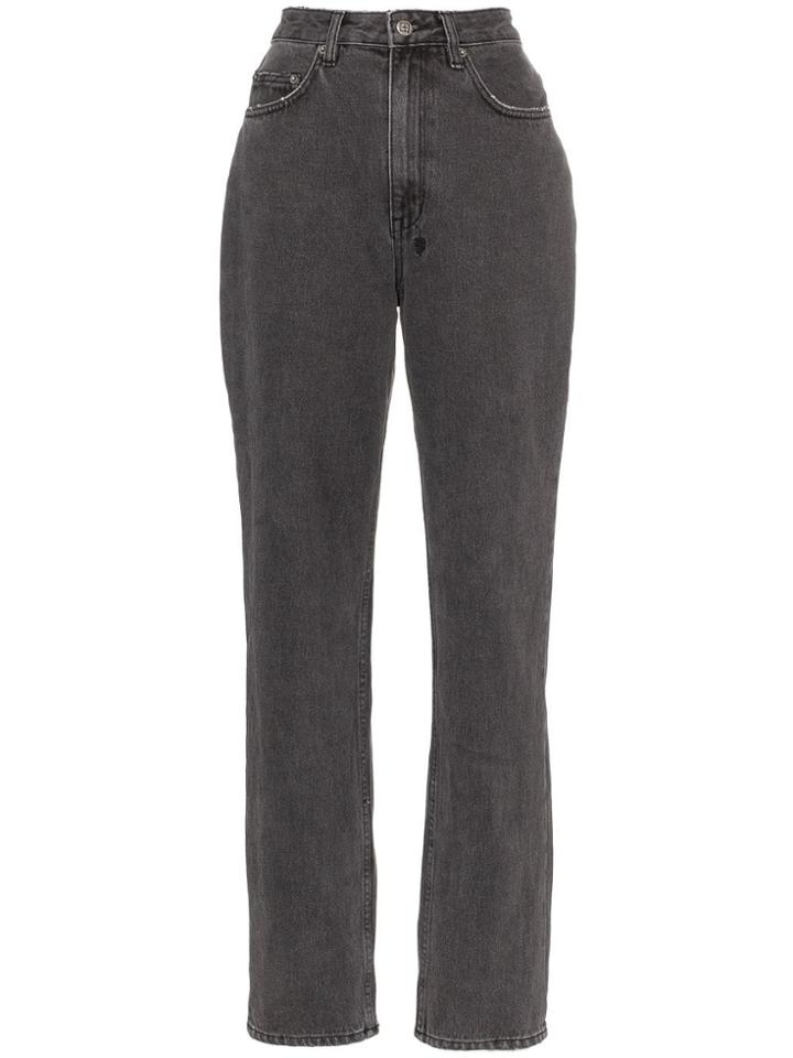 Ksubi Playback High-rise Jeans - Grey