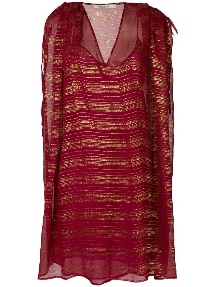 Mes Demoiselles Short Kaftan Dress - Red