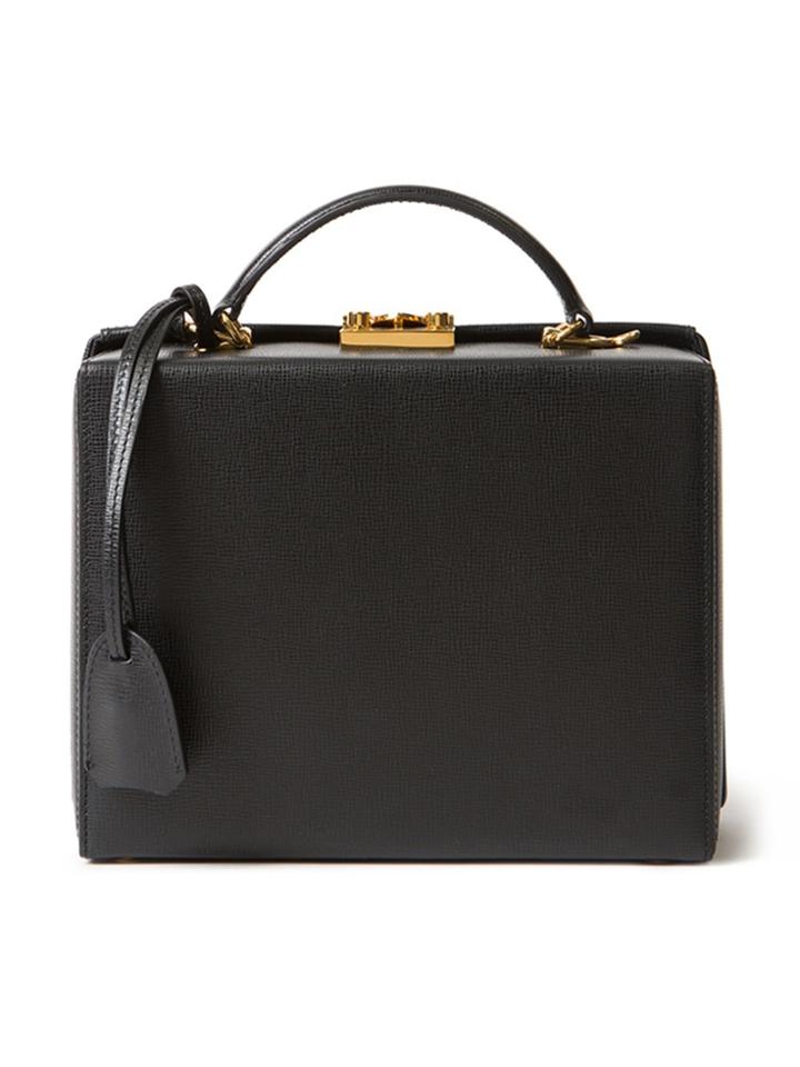 Mark Cross 'grace' Box Tote - Black