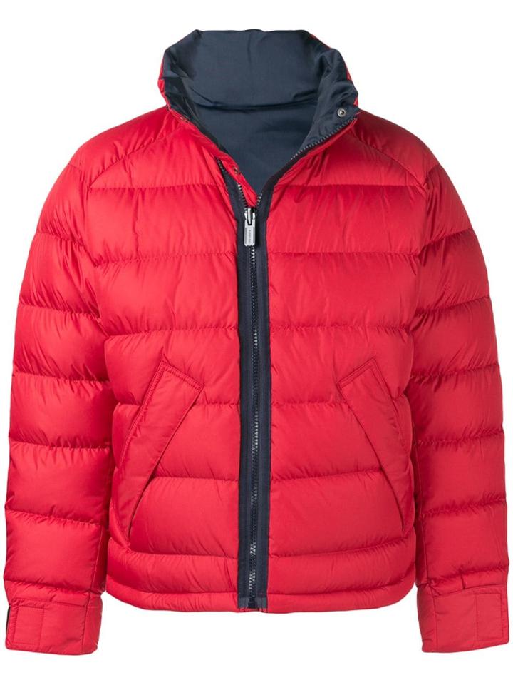 Burberry Reversible Padded Jacket - Red