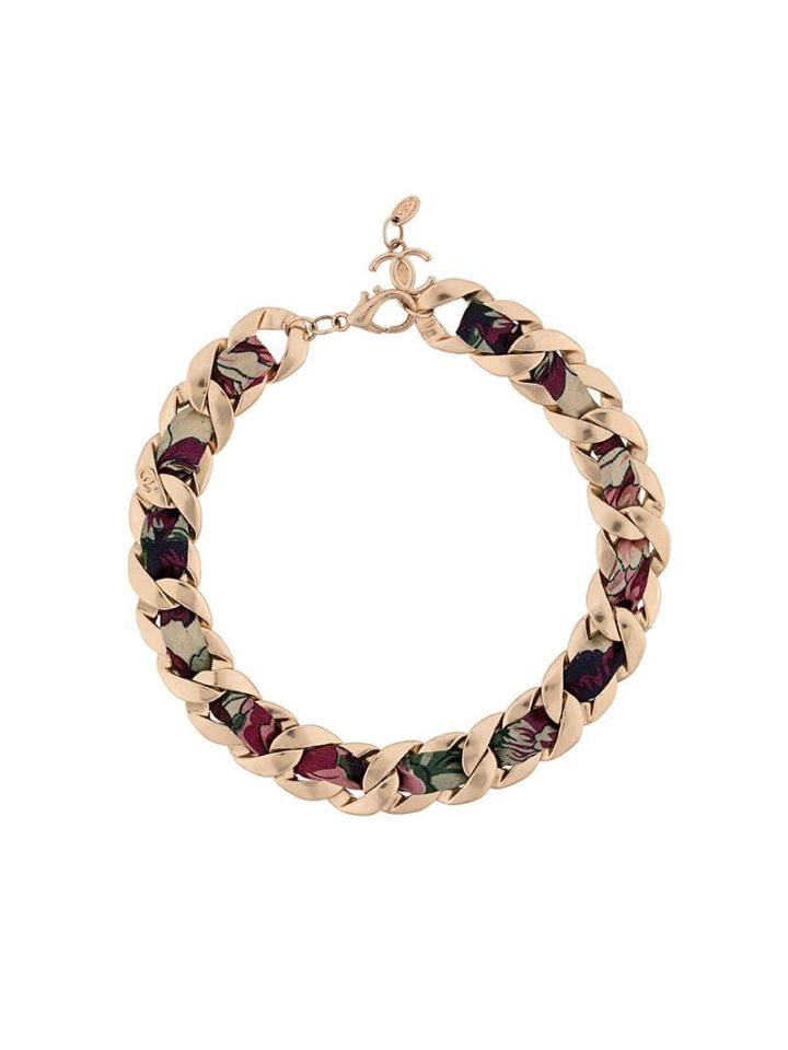 Chanel Pre-owned Curb Chain Necklace - Gold