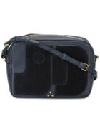 Jérôme Dreyfuss Dominique Crossbody Bag, Women's, Blue, Leather