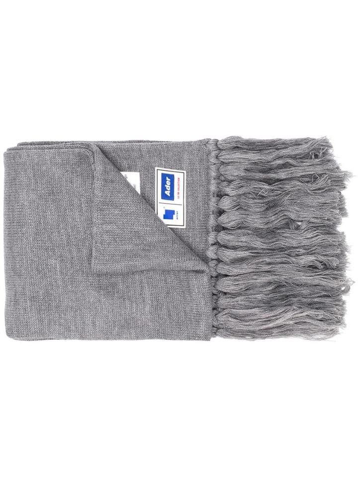 Ader Error Ader Error 18afwka03gr Grey Leather/fur/exotic