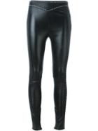 Saint Laurent Studded Leather Leggings
