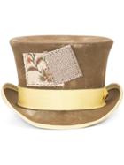 Nick Fouquet 'mad Hatter' Top Hat - Nude & Neutrals