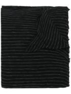 Isabel Marant Étoile - Striped Scarf - Women - Cashmere - One Size, Black, Cashmere