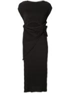 Christopher Esber Cut-out Detail Midi Dress - Black