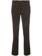 Dondup Checked Trousers - Black