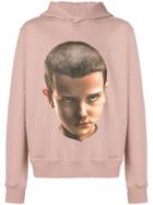 Ih Nom Uh Nit Eleven Print Hoodie - Pink & Purple