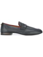 Gucci Contrast Trim Loafers - Brown