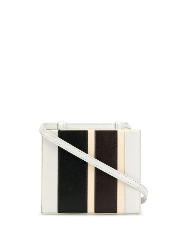 Jil Sander Box Cross-body Bag - White