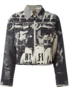 Jean Paul Gaultier Vintage Printed Denim Jacket