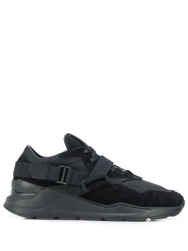 Ih Nom Uh Nit Buckle Strap Low Top Sneakers - Black