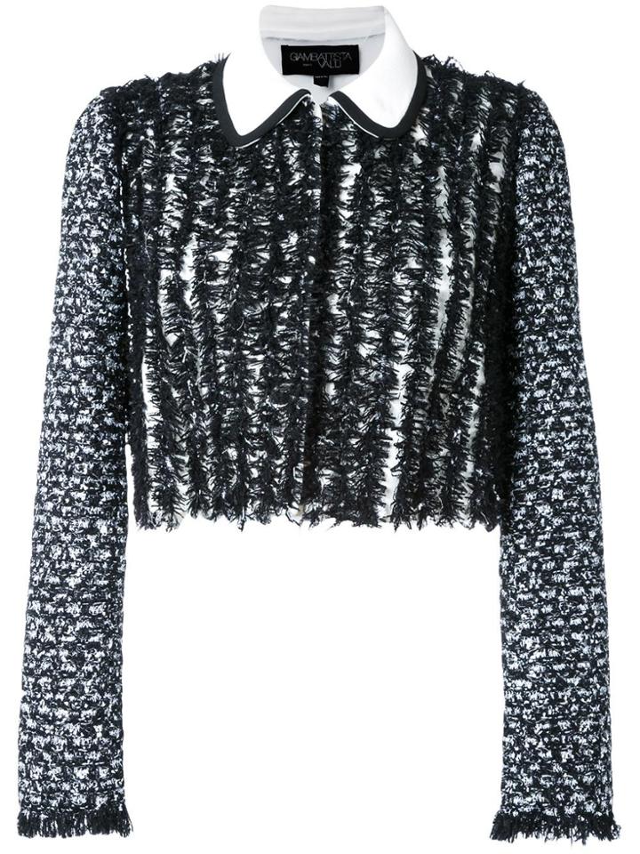Giambattista Valli Tweed Jacket - White