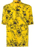 Haider Ackermann - Printed Shirt - Men - Silk - Xl, Yellow/orange, Silk