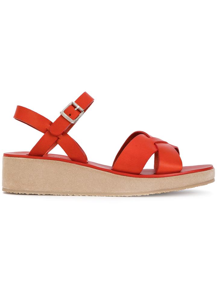 A.p.c. Original Sandals - Red