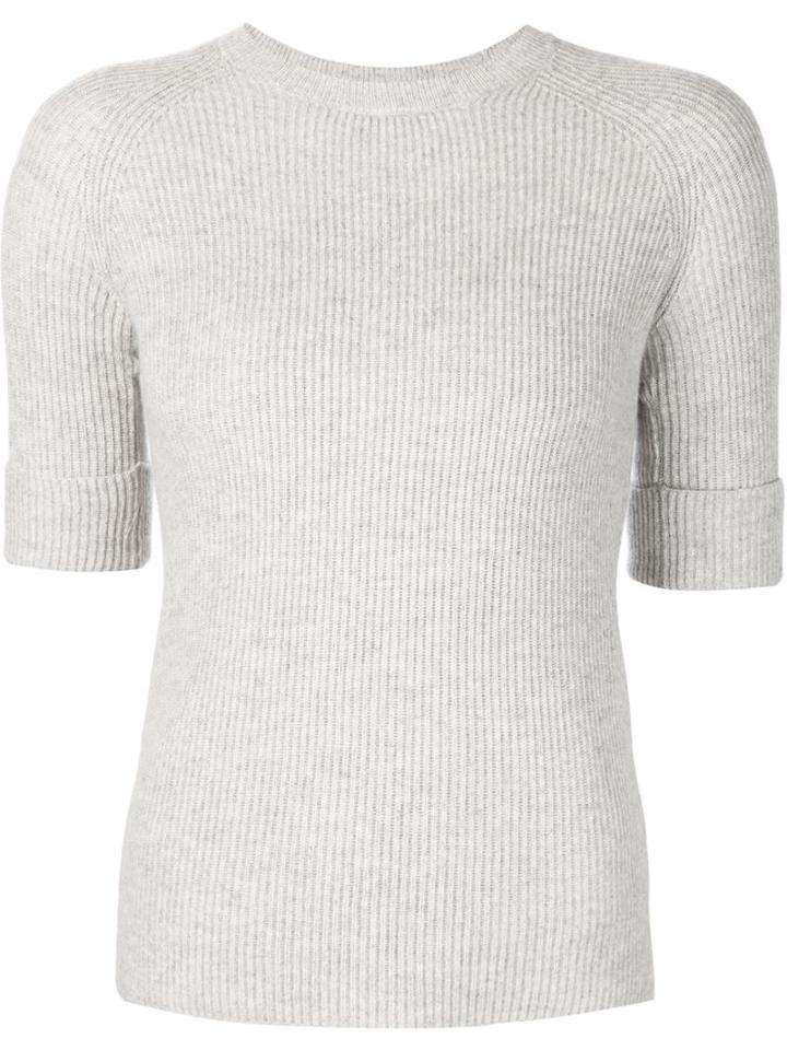 The Row Short Sleeve Knit Top