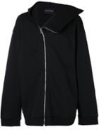 Yuiki Shimoji Side Zip Hoodie - Black