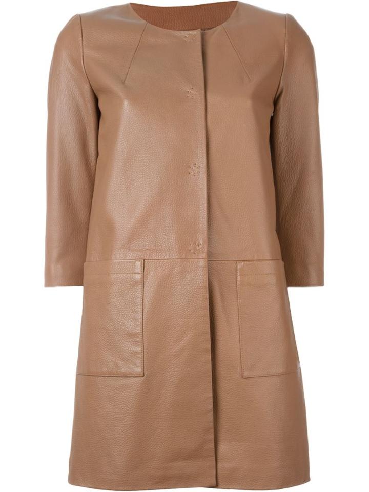 L'autre Chose Leather Coat