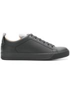 Lanvin Reflective Tongue Sneakers - Black