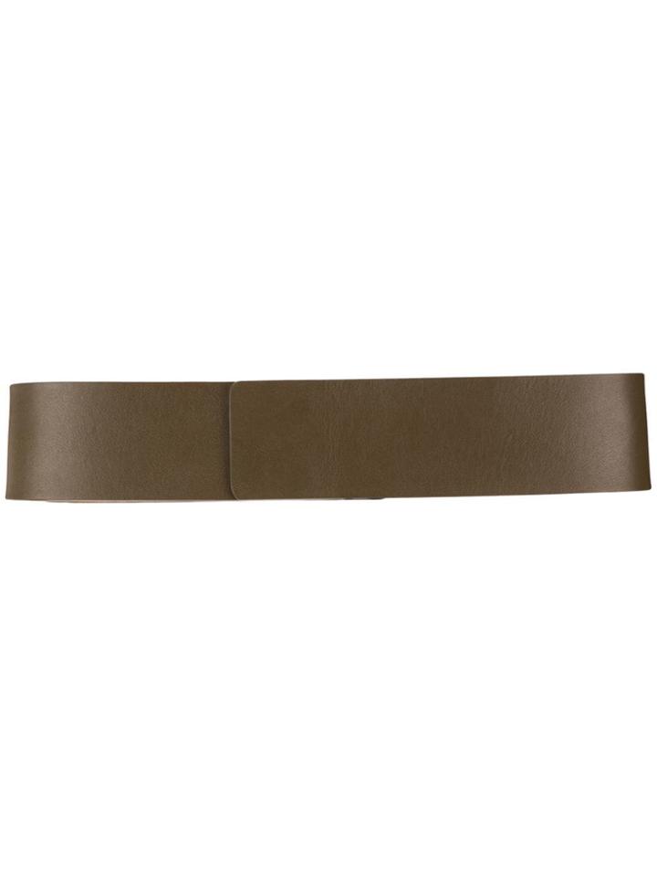 Max Mara Adjustable Waist Belt - Brown