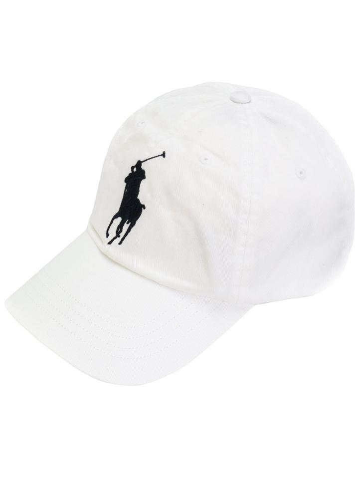 Polo Ralph Lauren Logo Baseball Cap - White